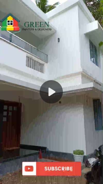 Exterior, Furniture, Staircase, Kitchen Designs by Painting Works Green painters  designers, Thrissur | Kolo