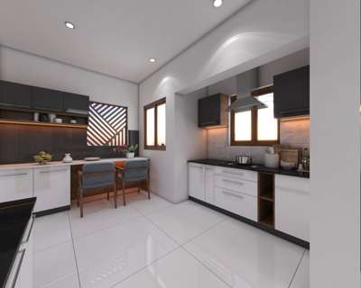 Kitchen, Lighting, Storage Designs by Carpenter Dhanesh  C S, Ernakulam | Kolo