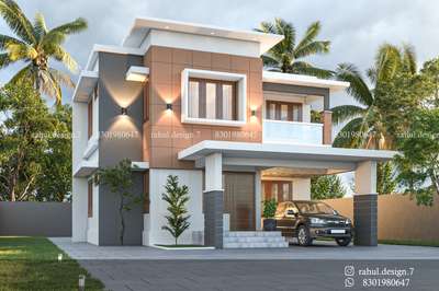 Exterior Designs by 3D & CAD rahul m, Kannur | Kolo
