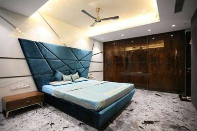 Ceiling, Furniture, Lighting, Bedroom, Storage Designs by Interior Designer Rashid Mirza, Jaipur | Kolo