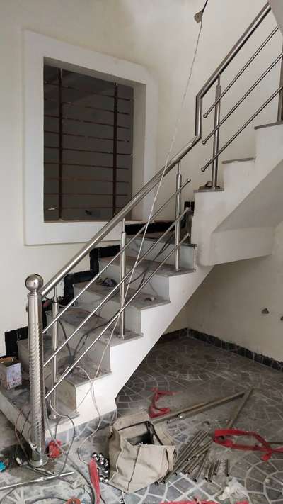 Staircase Designs by Fabrication & Welding Ganesh sahu, Indore | Kolo