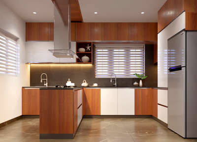 Lighting, Kitchen, Storage Designs by Interior Designer ARAVIND  CS﹏﹏🖍️📐📏, Alappuzha | Kolo