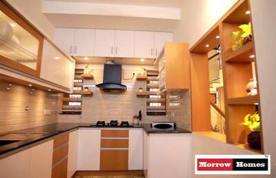 Kitchen, Lighting, Storage Designs by Architect morrow home designs , Thiruvananthapuram | Kolo