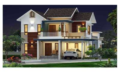 Exterior Designs by Civil Engineer Shijas  Muchilott, Kozhikode | Kolo