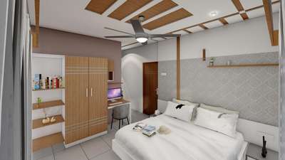 Furniture, Storage, Bedroom Designs by Architect Johnson Joseph, Kottayam | Kolo