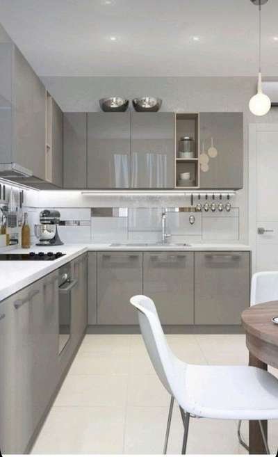 Kitchen, Lighting, Furniture, Storage Designs by Carpenter saloni wood workar, Sonipat | Kolo