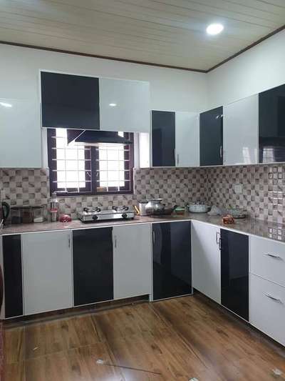 Kitchen, Lighting, Storage, Flooring, Window Designs by Interior Designer AR INTERIORS  AR INTERIORS , Thiruvananthapuram | Kolo