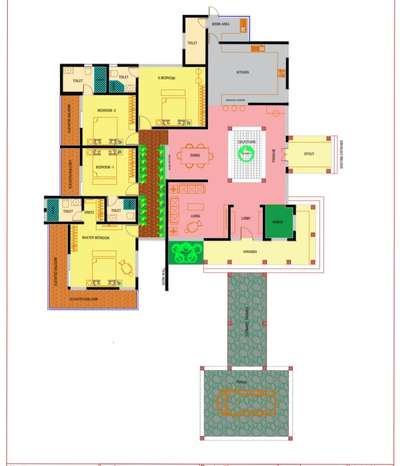 Plans Designs by Architect marvan Moidu, Kannur | Kolo