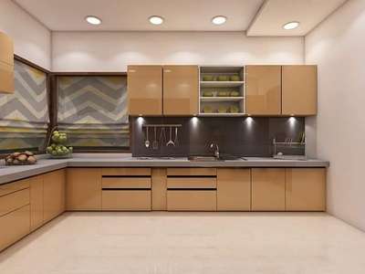 Flooring, Lighting, Kitchen, Storage Designs by Interior Designer Space Interior, Jaipur | Kolo