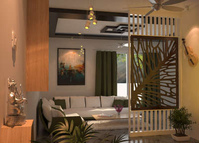 Living, Wall, Ceiling, Lighting Designs by 3D & CAD sarath ps, Thrissur | Kolo