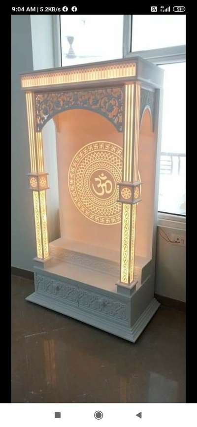 Storage, Prayer Room, Lighting Designs by Contractor shakil khan, Faridabad | Kolo