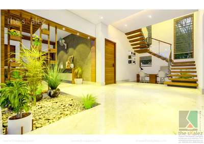 Staircase, Flooring, Home Decor Designs by Architect Muneer ap, Malappuram | Kolo
