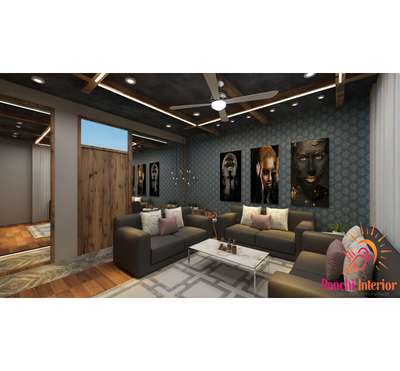 Ceiling, Furniture, Lighting, Living, Table Designs by Interior Designer Panchi  Interior, Dewas | Kolo