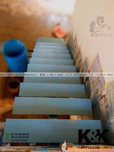 Staircase Designs by Fabrication & Welding fazal  pattikkad , Malappuram | Kolo