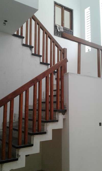 Staircase Designs by Carpenter Rajan T P, Malappuram | Kolo