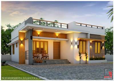 Exterior, Plans, Home Decor Designs by 3D & CAD suhail RECKON, Malappuram | Kolo