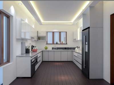 Kitchen, Lighting, Storage Designs by Carpenter sunil cv cv, Alappuzha | Kolo