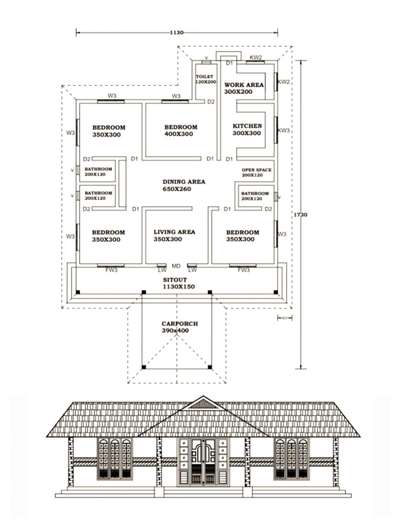 Plans Designs by Contractor Rakhil R, Alappuzha | Kolo