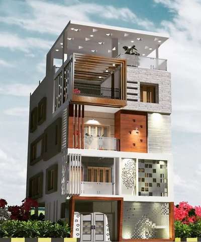 Exterior, Lighting Designs by Interior Designer A R  ENTERPRISES, Ghaziabad | Kolo