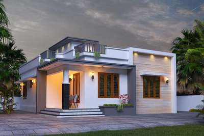 Exterior, Lighting Designs by Civil Engineer SANEESH TS, Thrissur | Kolo