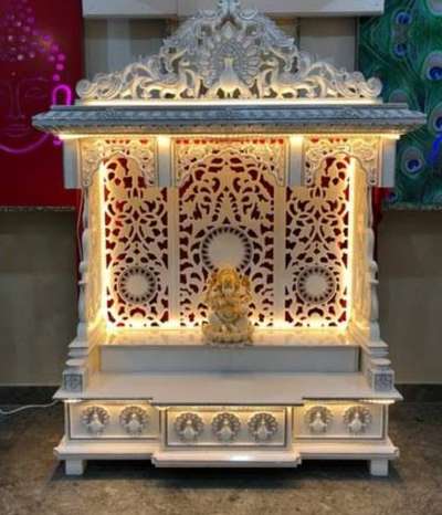 Prayer Room, Storage Designs by Building Supplies Sanjay  Dodiya , Ajmer | Kolo