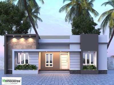 Exterior Designs by Civil Engineer AJUMAL M S, Kottayam | Kolo