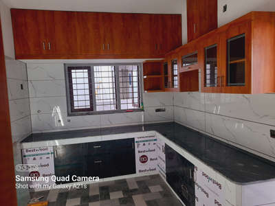 Kitchen, Storage Designs by Carpenter Sobhi Raj, Thiruvananthapuram | Kolo