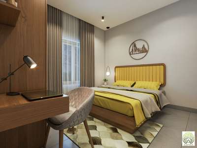 Bedroom, Furniture, Lighting Designs by Architect AAPTHA INTERIORS, Kozhikode | Kolo