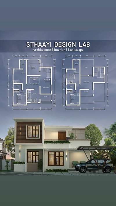 Exterior, Plans Designs by 3D & CAD Faa sthaayi, Kozhikode | Kolo