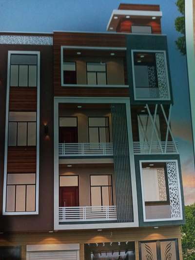 Exterior Designs by Contractor suresh chand suresh, Jaipur | Kolo