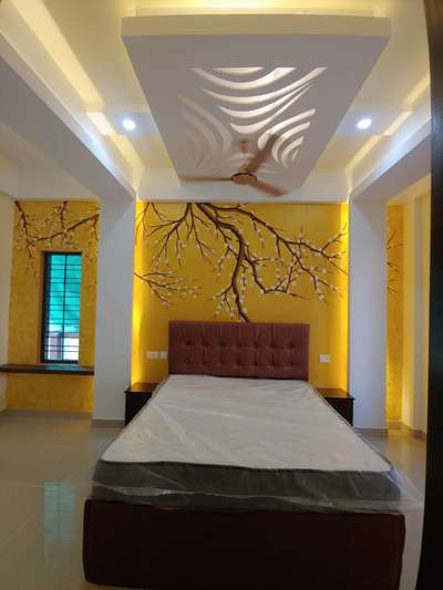 Ceiling, Lighting, Furniture, Storage, Bedroom Designs by Interior Designer Leon Fernandez J, Thiruvananthapuram | Kolo