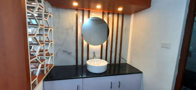 Bathroom, Lighting Designs by Interior Designer Appu S, Kollam | Kolo