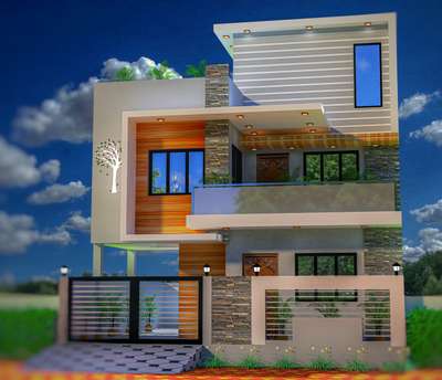 Exterior Designs by 3D & CAD Sanjay Bhalse, Indore | Kolo