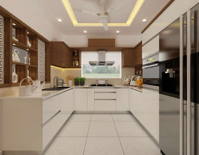 Kitchen, Home Decor, Dining, Living Designs by Interior Designer sujith vasudev, Thrissur | Kolo
