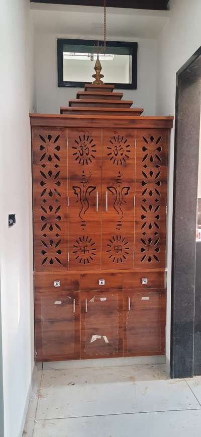 Prayer Room, Storage Designs by Carpenter Dharmendra Jangid, Jaipur | Kolo