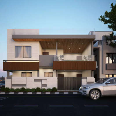 Exterior Designs by Architect Ankit vishwakarma, Indore | Kolo