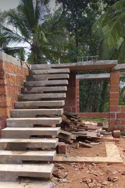 Staircase Designs by Architect B and F Architects, Malappuram | Kolo