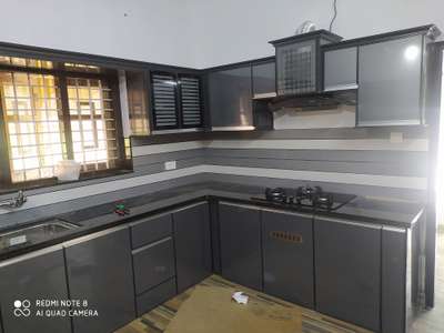 Kitchen, Storage, Window Designs by Home Owner praveen mathew, Kottayam | Kolo