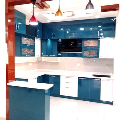 Kitchen, Lighting, Storage Designs by Carpenter mr Aahil, Ghaziabad | Kolo