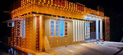 Exterior, Lighting Designs by Contractor DUDE   And CREW, Kottayam | Kolo