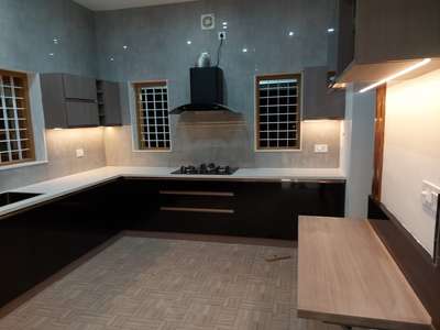 Flooring, Kitchen, Storage, Window Designs by Interior Designer mp interiors, Kottayam | Kolo