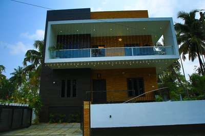 Exterior, Lighting Designs by Contractor KALA SHANDAS, Ernakulam | Kolo