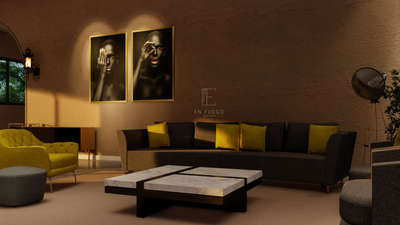 Lighting, Living, Furniture, Wall, Table Designs by Interior Designer Vyshnav  Ram, Kannur | Kolo