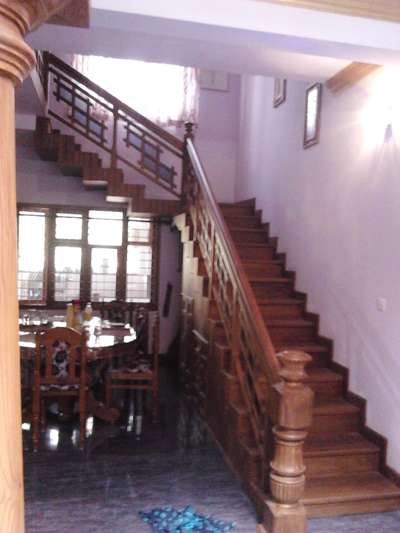 Staircase, Dining Designs by Carpenter SUDHEESH ALPETTA, Malappuram | Kolo