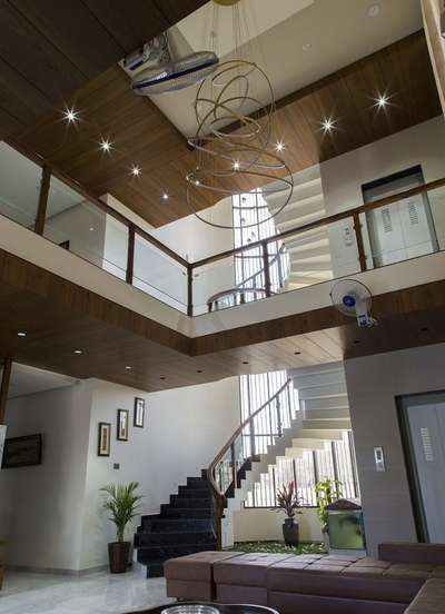Ceiling, Lighting, Staircase Designs by Architect purushottam bhati, Jaipur | Kolo