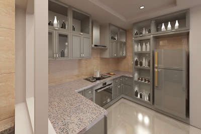 Kitchen, Storage Designs by 3D & CAD Ritu Kumari, Delhi | Kolo