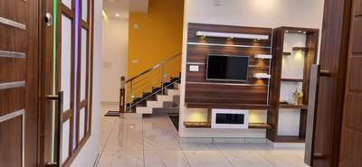 Living, Lighting, Storage, Staircase, Flooring Designs by Flooring kssumesh ks, Thrissur | Kolo