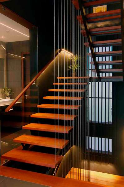 Staircase Designs by Carpenter sahil  khan, Pathanamthitta | Kolo