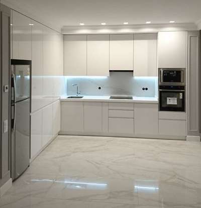 Kitchen, Lighting, Storage Designs by Architect Interior core studio, Delhi | Kolo