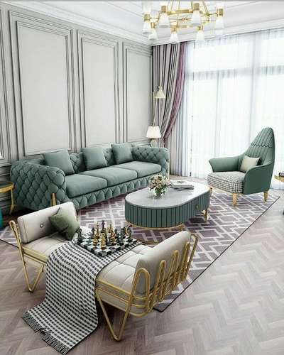 Living, Furniture, Table, Home Decor, Lighting Designs by Architect Sami Mohd, Panipat | Kolo